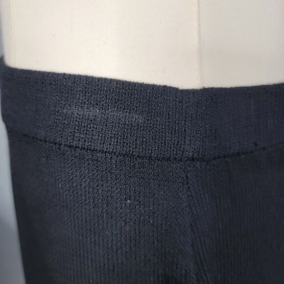 St. John Basics Santana Knit Skirt Size 8 Black Pencil Style Career Formal Wear - Picture 3 of 16